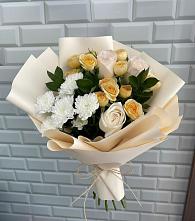 Букет цветов из:  Розы и Хризантемы в Атяшево