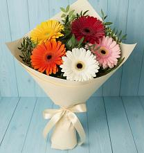 Букет цветов из:  Герберы в Атяшево