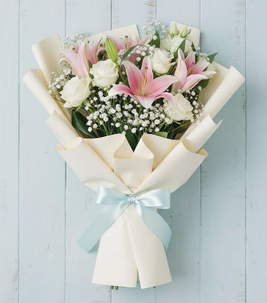 Букет цветов из: Лилии в Атяшево