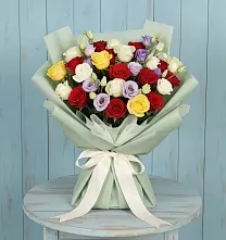 Букет цветов из:  Розы в Атяшево