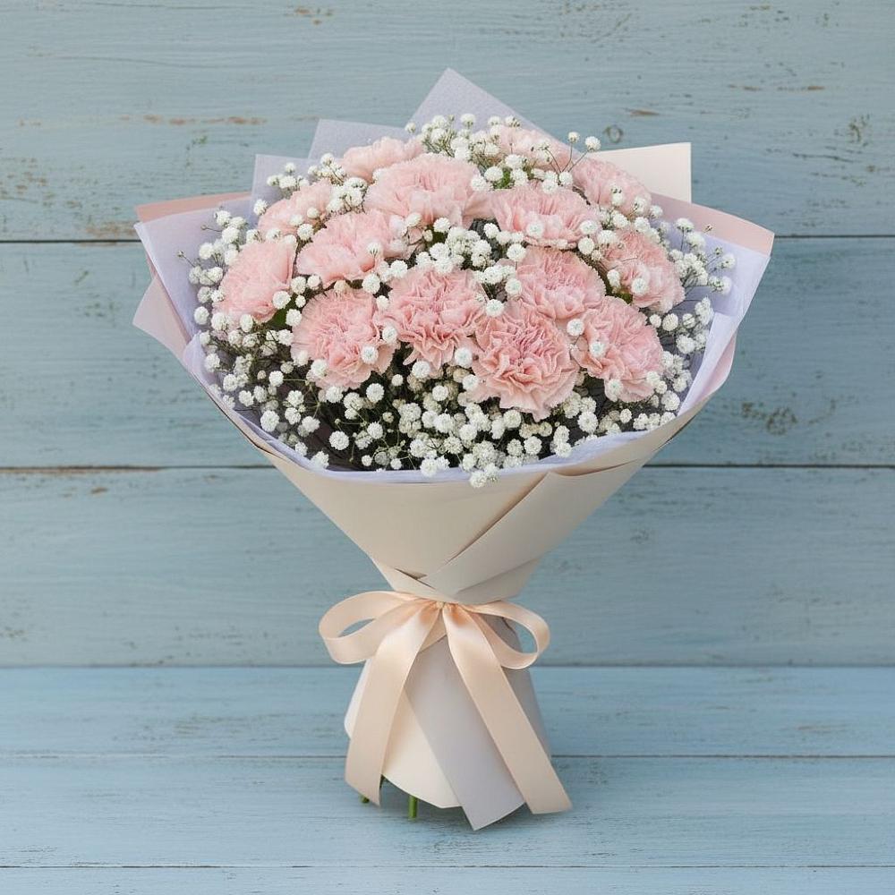 Букет цветов из: Гвоздики в Атяшево