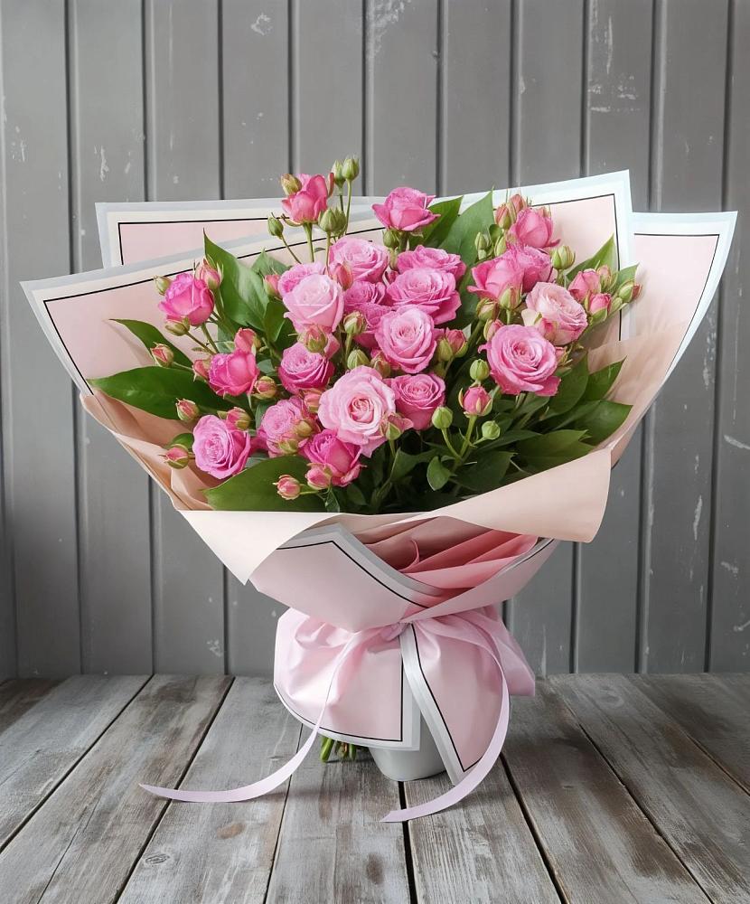 Букет Розовый кустик в Атяшево