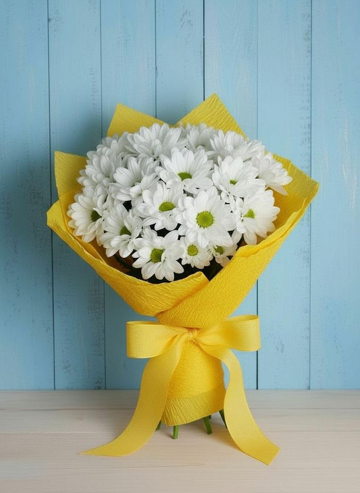 Букет цветов из: Хризантемы в Атяшево