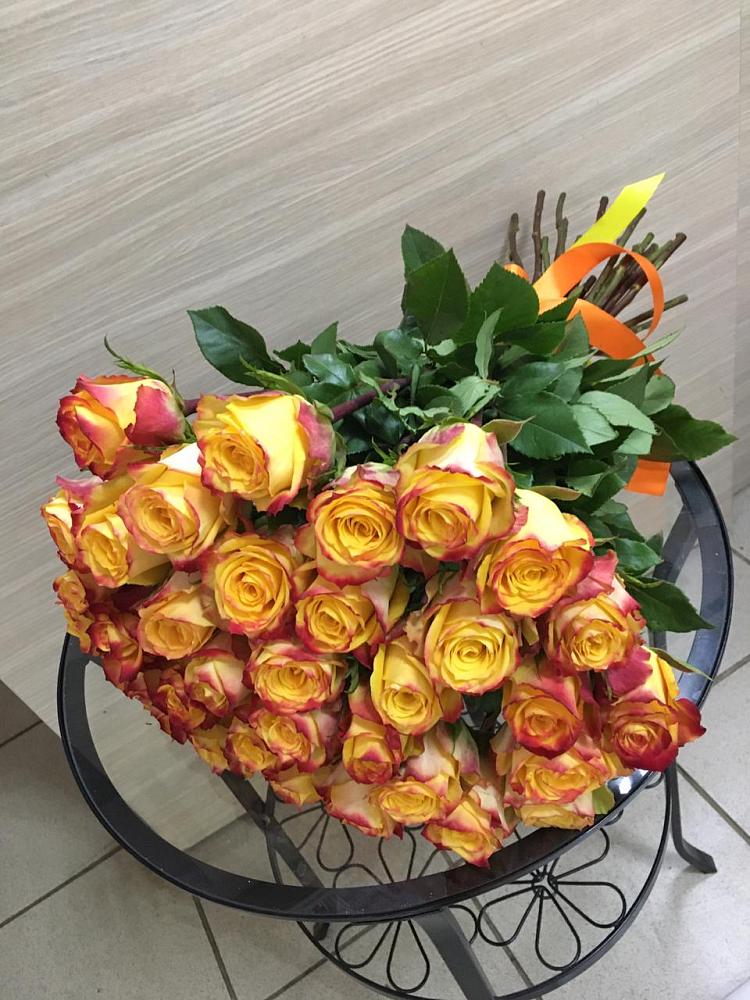 Букет Желтые розы в Атяшево