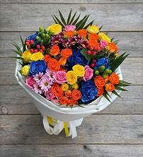 Букет цветов из:  Розы и Хризантемы #REPLACE_PRED# Атяшево