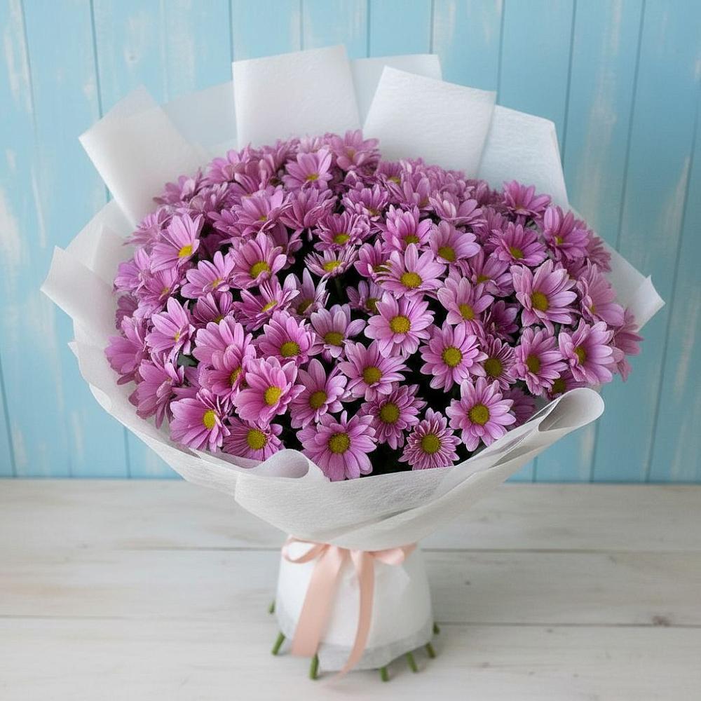 Букет цветов из: Хризантемы в Атяшево