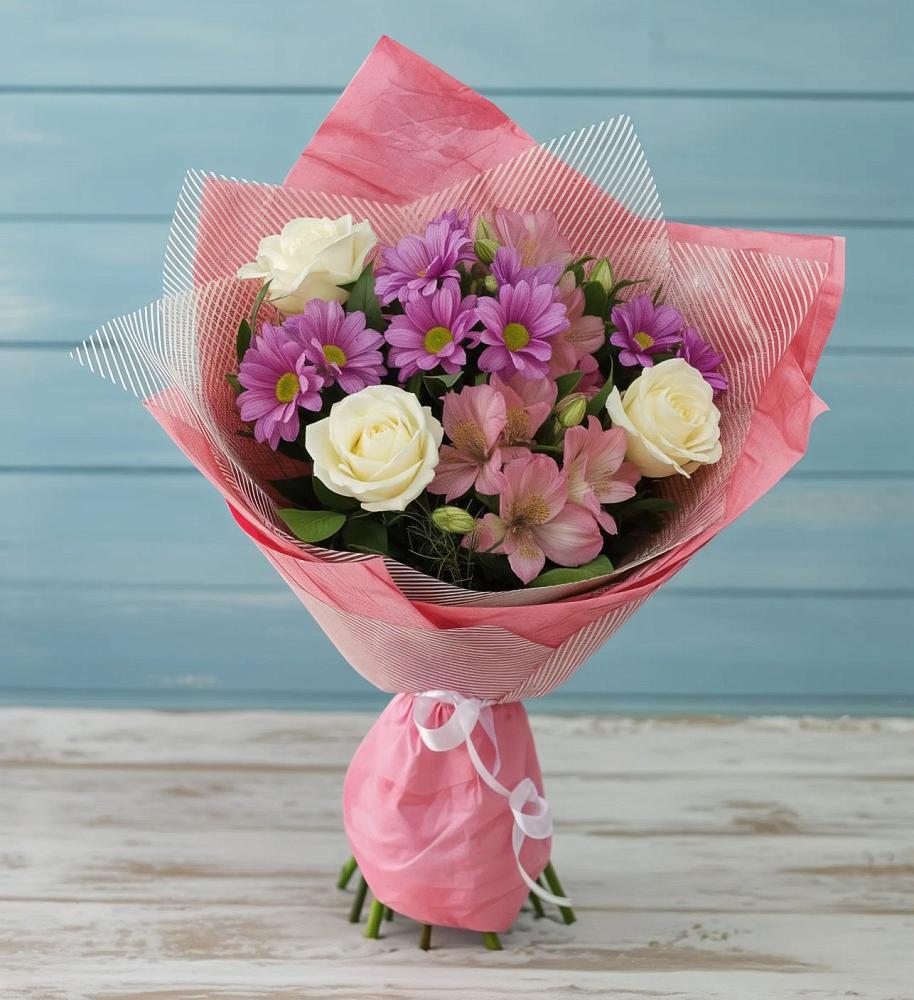 Букет цветов из: Герберы в Атяшево